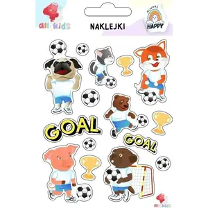 Children's Stickers Dodo — Animals on the Playground set