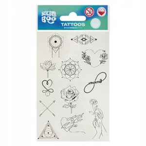 Sticker BOO TATUAZ LINEAR 100x190 S-BOO PBH1/1000 PG — decorative sticker 100×190 mm