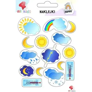 Wall stickers for children Dodo — 'Weather' themed decorative stickers set