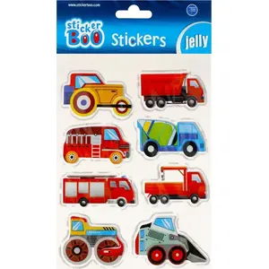 Sticker BOO Sticker BOO Autka — decorative sticker sheet by Sticker BOO (MPN 493353)