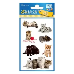 Avery Zweckform kids' stickers 55971 — 21 multicolour stickers per pack