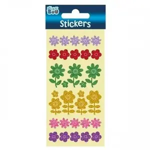 Sticker BOO brocade glitter floral stickers model 262033 – decorative adhesive floral motifs