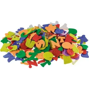 BREWIS foam PVC stickers — letters and numbers set (adhesive foam characters)