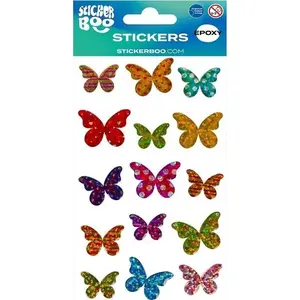Sticker BOO Naklejki Sticker BOO Motyle — decorative butterfly wall stickers, model 5905523660272