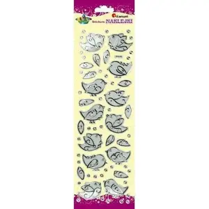 Decorative Stickers Titanum TITA5105 — bird motifs, self-adhesive nail art decals