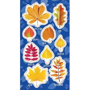 RANOK Ranok Naklejki Jesienne liście stickers — decorative autumn leaves set (MPN 447018)