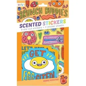 Scented Stickers Ooly Naklejki pachnące Wesołe Śniadanie – Ooly, model 491619, scented decorative stickers