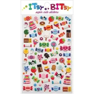 Kolorowe Baloniki Mini naklejki Itsy bitsy Cukierki – decorative mini stickers by Kolorowe Baloniki (MPN 323275)
