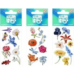 Sticker BOO decorative floral sticker sheet, brand Sticker BOO, model 574595