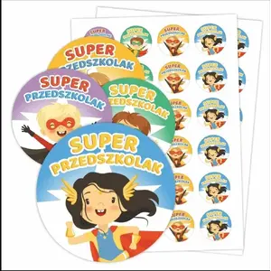 Sticker set LearnHow Super Preschooler — motivational stickers, 48 pieces (model 483713)