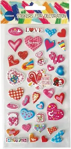 Foam Puffy Stickers Centrum PUFFY 80736 — 30×50 mm and 40×50 mm PVC+PET