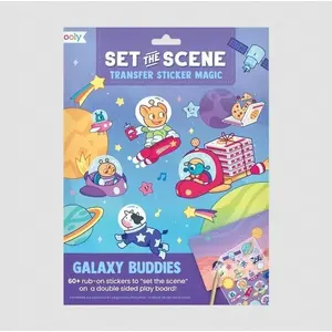Sticker Art Kit Ooly Obrazek z Naklejek - Kumple z Kosmosu by Ooly (MPN 507899)