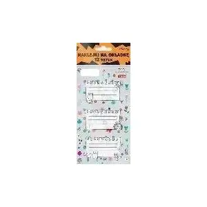 Sticker set for notebooks HENRY Łaka — 12 pieces
