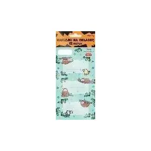 Sticker sheet pack HENRY — Sloths design, 12 pieces