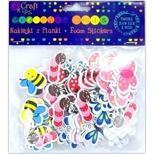 Foam Stickers DP Craft 75 pcs Printed — Insect World
