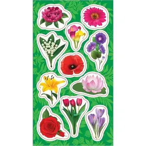 Sticker set RANOK Ranok Naklejki Kwiatki – decorative floral stickers (mpn 447028)