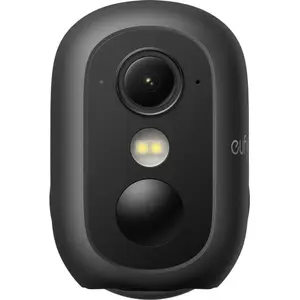 Eufy eufyCam C35 Solo black — wireless security camera system, battery-powered, weatherproof outdoor/indoor
