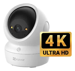 IP-камера видеонаблюдения EZVIZ H6c G1 4K — сферическая для помещений 3840×2160, объектив 4 мм, поворот 350°