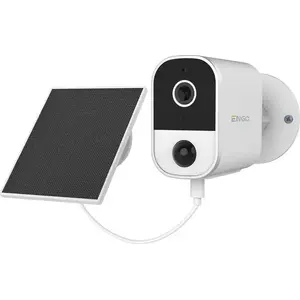IP camera Engo ECAM-SOLAR with battery and solar panel — outdoor solar-powered security camera