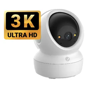 IP drošības kamera EZVIZ H6c G1 3K — iekštelpu sfēriska 2880×1620, 4 mm objektīvs, 350° rotācija, vadu un Wi‑Fi