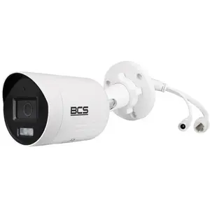 IP tubveida kamera BCS View BCS-V-TIP24FSR4-Ai2(2), 4 MP, 2.8 mm, audio, Starlight, PoE, viedas funkcijas