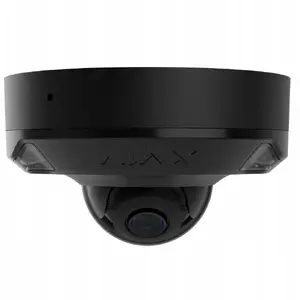 Купольная камера DomeCam Mini 5 МП, объектив 4 мм, стеклянный купол — чёрная