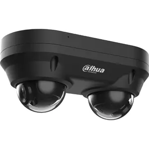 IP dome camera DAHUA IPC-HDBW2449F-AS-E2-IL-0280B-Black, indoor/outdoor, vandal-resistant dome