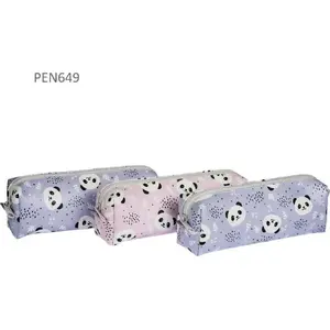 Penālis PAJACYK Piórnik jednokomorowy pandy MIX viennodalījuma skolas penālis