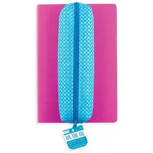 Double-sided pencil case Kolorowe Baloniki model 323304 — blue