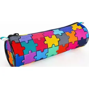 Пенал-ролл FANDY модель 545649 Puzzle — тканевый рулонный пенал FANDY