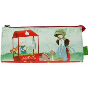 Cosmetic bag Santoro Piórnik Duża kosmetyczka - An Apple A Day by Santoro