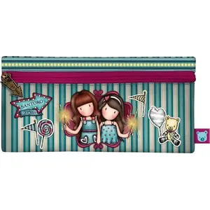 Pencil case Santoro London Gorjuss Fairground Fireworks – zippered stationery pouch