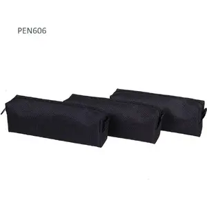 Single-compartment pencil case PAJACYK — black