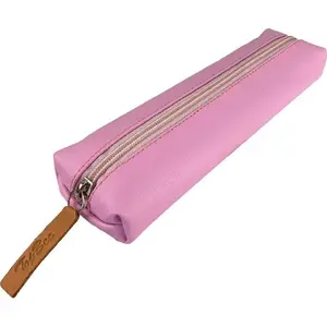 Pencil case Bee-bee Jamnik pastel rose (model 438025) – soft school pencil pouch