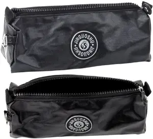 School Pencil Case Lean one-compartment organizer 21.5 cm black
