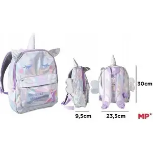 Pildspalvu futrālis TEKA Fantazja ar vienradža dizainu, modelis 616375, izmēri 9,5×23×5×30 cm