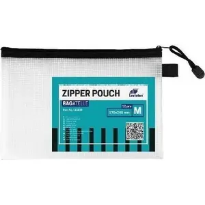 Zip Pouch A5 pack of 12, D.Rect — document organizer for A5 papers and stationery