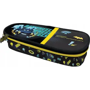 School pencil case TEKA Batman model 610838 – single-compartment fabric case