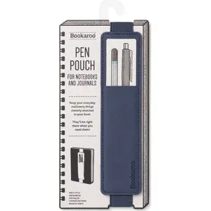 Пенал TEKA Bookaroo Pen Pouch с держателем для ручки, тёмно‑синий