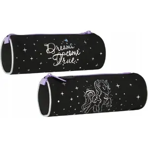 Пенал STARPAK PIORNIK TUBA 1ZAM Unicorn Holo STK PB12/48, тубус с одной молнией
