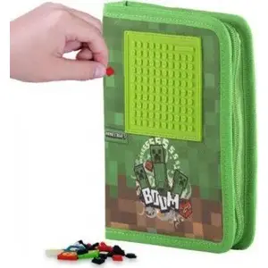 Skolas zīmuli maciņš Cass film ar rāvējslēdzēju MINECRAFT, modelis 467628
