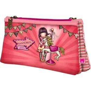 Pencil case Santoro double pencil case Gorjuss Fairground Carousel model 490602