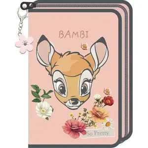Пенал Beniamin с набором, пенал на одну молнию Bambi