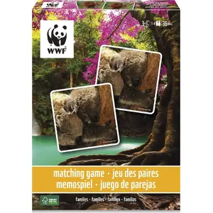 Книжка-игра (карточная память) - Ebury Publishing Ambassador Memo Animal Families