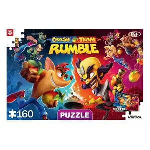Пазл 160 шт No name Cenega Crash Team Rumble — ширина 410 мм, с 6 лет