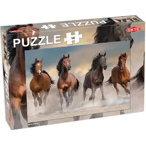 Tactic Wild Horses 56 pcs Составная картинка-головоломка 56 шт Животные