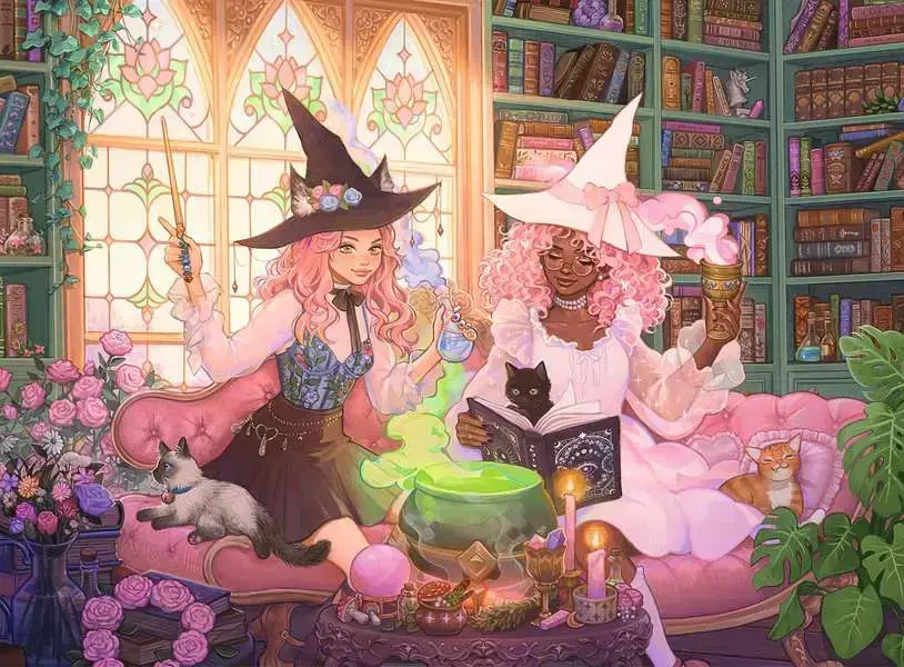 Ravensburger Enchanting Library puzzle — 500 pcs Photo 2