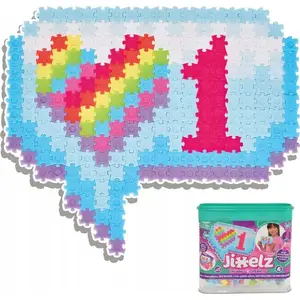 Izglītojoša rotaļlieta Qelements Puzzle 250 Pixelki Jixelz, 250 daļu pikseļu komplekts