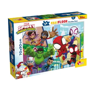Пазл Lisciani Marvel Puzzle Df Maxi Floor 24 — 24 элемента, Человек-паук, 3+ лет
