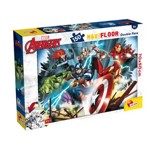 Пазл Lisciani Marvel Maxifloor 150 деталей — Мстители, от 6 лет